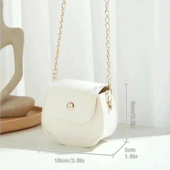 ⚠️Clearance Mini Solid White Crossbody Bag - Picture 6 of 6